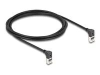 RJ45 Network Cable Cat.6A S/FTP Slim 90°