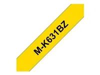 Černá na žluté - Role (0,9 cm x 8 m) 1 kazeta/y nelaminovaná páska - pro P-Touch PT-55, PT-65, PT-75, PT-85, PT-90, PT-BB4