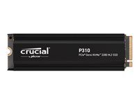Crucial P310 - SSD - 4 TB - interní - M.2 2280 - PCIe 4.0 x4 (NVMe) - integrovaný chladic