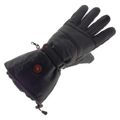 GLOVII Ski Leather, Vyhřívané rukavice, L, černá