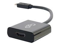 USB Type C to HDMI Black - Externý video adaptér - USB 3.1 - HDMI - čierna