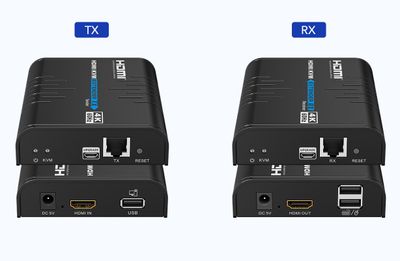 PremiumCord HDMI KVM extender přes LAN