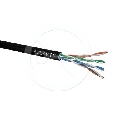 SOLARIX kábel UTP PE Gél CAT5E 305m/balenie