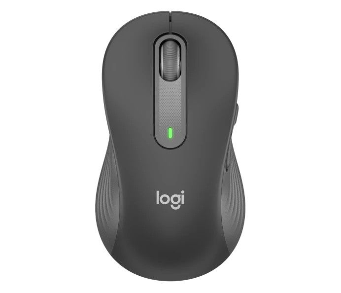 Logitech M650L/Kancelářská/Laserová/Pro leváky/Bezdrátová USB + Bluetooth/Šedá