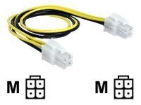 Elektrický kabel - napájení P4 (M) do napájení P4 (M) - 30 cm