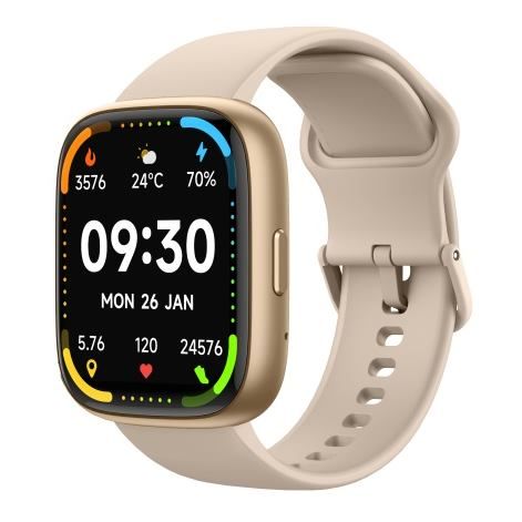 MAXCOM EW06 EcoWatch6, Chytré hodinky, zlaté
