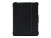 Pouzdro s klopou pro tablet - termoplastický polyuretan (TPU), polykarbonát, recyklovaný PET - černá - 11" - pro Apple 10.9-inch iPad Air (4. generace); 11-inch iPad Pro (třetí generace)
