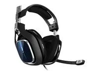 For PS4 - náhlavní souprava - plná velikost - kabelové - 3.5 mm jack - černá, modrá