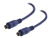 Digitální audio kabel (optický) - TOSLINK s piny (male) do TOSLINK s piny (male) - optické vlákno
