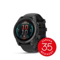 GARMIN fenix E - 47mm, AMOLED, Slate, Black