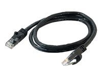 Patch kabel - RJ-45 (M) do RJ-45 (M) - 10 m - UTP - CAT 6 - lisovaný, provedení bez hrbolků, licna - černá