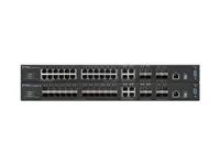 Přepínač - L3 - řízený - 24 x Gigabit SFP + 4 x kombinace Gigabit SFP + 4 x 10 Gigabit SFP+ - Lze montovat do rozvaděče