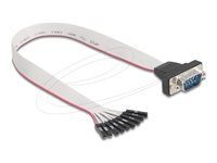 Flat Ribbon Cable RS-232 with 9 x pin he