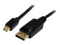 Kabel DisplayPort - DisplayPort (M) do Mini DisplayPort (M) - 3 m - černá