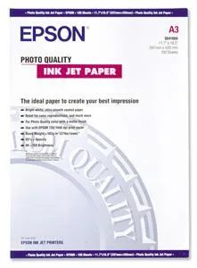 EPSON A3,Photo Quality Inkjet Paper (100listů)