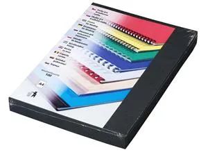 Kartonové desky Delta A4, 230g, černá