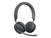 Náhlavní souprava - náhlavní - Bluetooth - bezdrátový - odstranění šumu - UBS-C přes adaptér Bluetooth - grafit - certifikováno pro Microsoft Teams