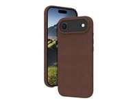 Zadní kryt pro mobilní telefon - kompatibilita s MagSafe - kůže full-grain - dark tan - pro Apple iPhone Air