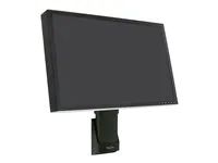 Montážní sada (montáž na zeď) - pro plochý panel - černá - velikost obrazovky: až 27"
