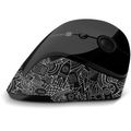 CONNECT IT Gloss BLACK DOODLE, Ergonomická myš