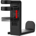 Držák na sluchátka YENKEE YHS 02BK Hinge
