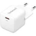 INTENSO W30C GaN, 1x USB C, Nabíječka, 30W, bílá