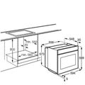 ELECTROLUX Vestavná trouba EOB3400BOR