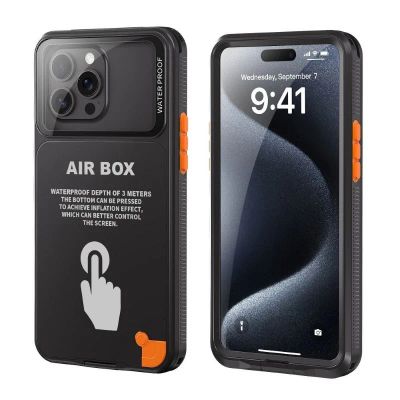SHELLBOX AIRBOX 6.1 vodotěsné pouzdro pro iPhone Black