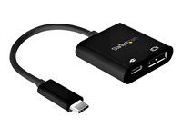 USB-C Male to DP Female (CDP2DP14UCPB) - Adaptér USB / DisplayPort - USB-C (M) do DisplayPort, USB-C (F) - Thunderbolt 3 / DisplayPort 1.4 - podpora 8K, aktivní - černá