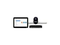 Pro Zoom Rooms - souprava pro video konference (kamera Poly Studio E70, dotykový ovladač Poly TC10, Mini konferenční počítač HP) - certifikováno pro Zoom - bílá - power adapter included