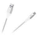 Kabel REBEL RB-6000-100-W USB/Micro USB 1m White