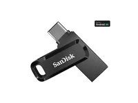 SanDisk Ultra Dual Drive Go - Jednotka USB flash - 2 TB - USB 3.2 Gen 1 / USB-C - cerná