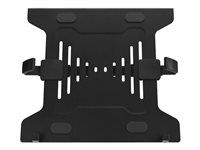 Upevňovací komponent (držák na notebook) - open - pro notebook (počítač) - univerzální - ocel - černá - velikost obrazovky: až do 16" - montážní rozhraní: 75/100 mm - rameno monitoru
