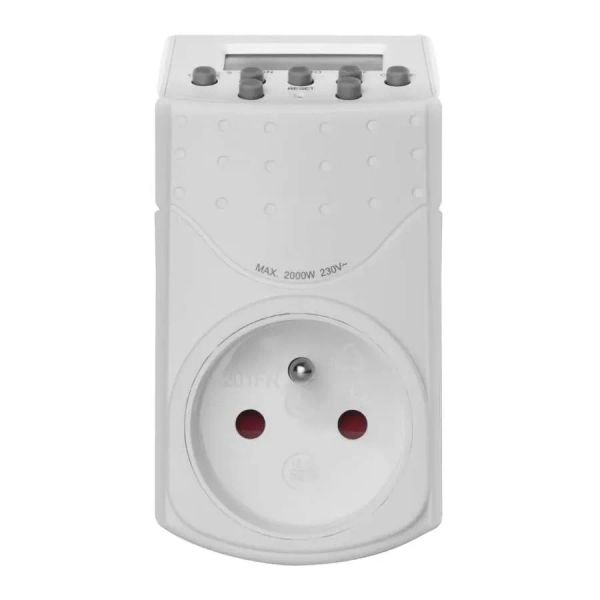 Spínací zásuvka EMOS P5506 digitální týdenní