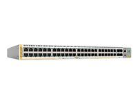 Přepínač - L3 - řízený - 48 x 10/100/1000 (PoE+) + 4 x gigabitů SFP - Lze montovat do rozvaděče - PoE+ (740 W)
