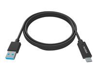 USB kabel - USB-C (M) do USB typ A (M) - USB 3.0 - 3 A - černá