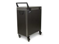 Charging trolley for 16 notebooks and tablets