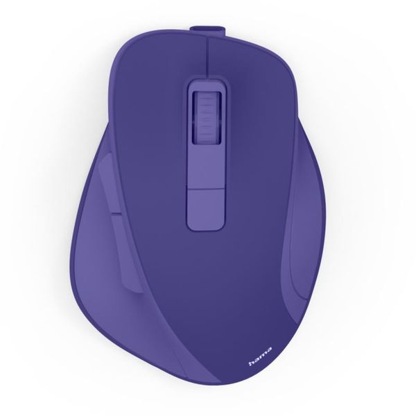 HAMA WM-500, Ergonomická bezdrátová myš, modrá