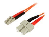 1m Multimode Fiber Patch Cable LC - SC - FIBLCSC1