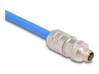 M12 male 8 pin X-coded field assembly Ca