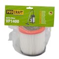 HEPA filtr PROCRAFT FHVP1400 pro vysavač VP1400