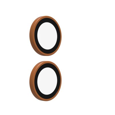ZAGG Ochranná čočka Premium pro Apple iPhone 17/16/16+ - oranžová