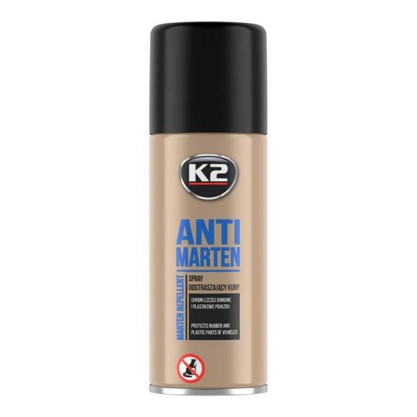 Sprej na ochranu kabeláže proti hlodavcům a kunám K2 400ml
