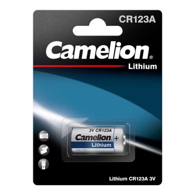 CAMELION Camera Spezial, Baterie, 3V, CR123A, 1ks