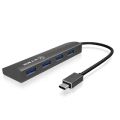 RAIDSONIC ICY BOX USB Hub, 4port, USB C/4x USB