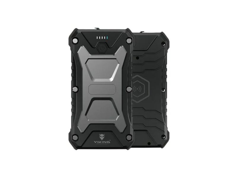 Outdoorová powerbanka Viking SKADI I/Output:1xUSB-A,1xUSB-C/Wireless charge 15W max/10000mAh