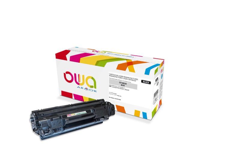 OWA Armor toner kompatibilní s HP LJ kompatibilní s M201, CF283X, 2200st, černá/black