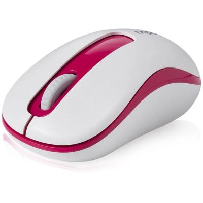 RAPOO M10+, Bezdrôtová myš, RF, bielo-červená