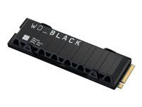 SSD - 2 TB - interní - M.2 2280 - PCIe 4.0 (NVMe) - integrovaný chladič - černá