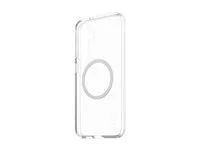 Zadní kryt pro mobilní telefon - polykarbonát, termoplastický polyuretan (TPU) - průhledná, bílá - pro Samsung Galaxy S25+